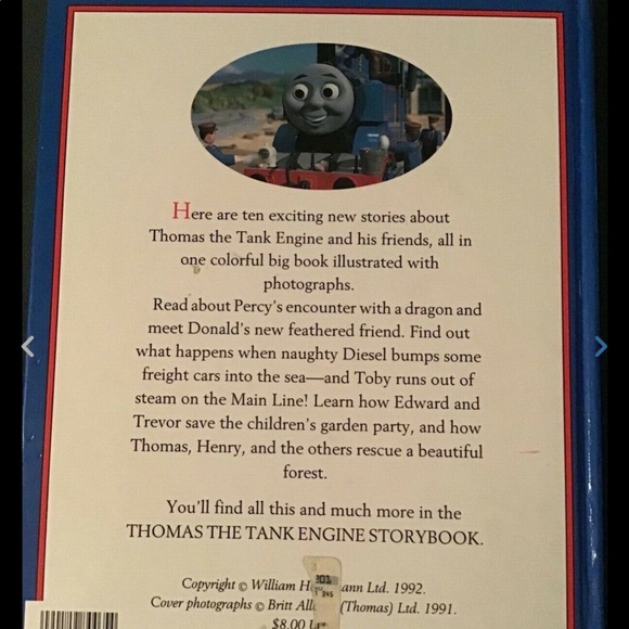 Thomas the Tank Engine Storybook 1ST ED Friends - Picture 6 of 6